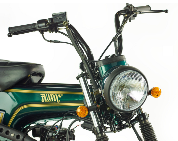 Bluroc Heritage 50 cc, racing green