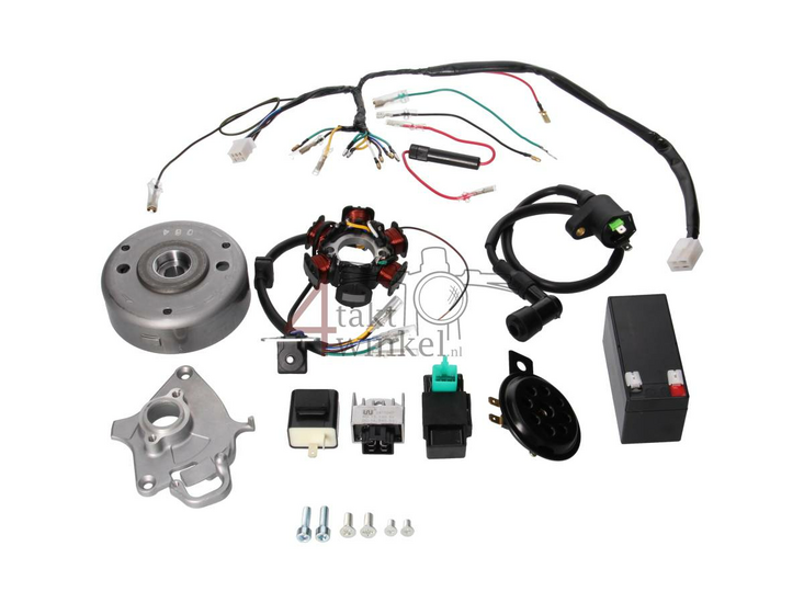 Kit de conversion d'allumage CDI et &eacute;lectricit&eacute; 12 volts CB50, CY50
