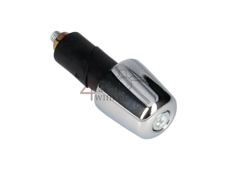 Embout de guidon / balance, universel, 22mm, chrome