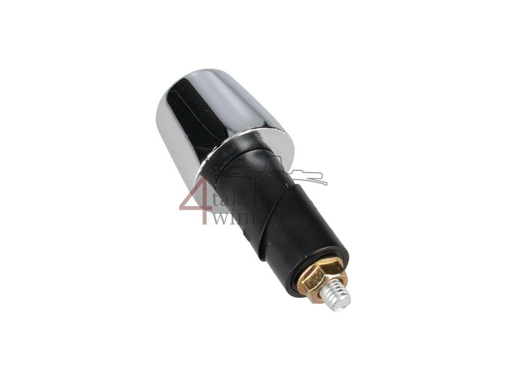 Embout de guidon / balance, universel, 22mm, chrome