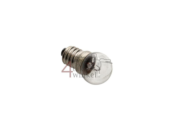Ampoule &agrave; visser E10, simple, 6 volts, 6 watts