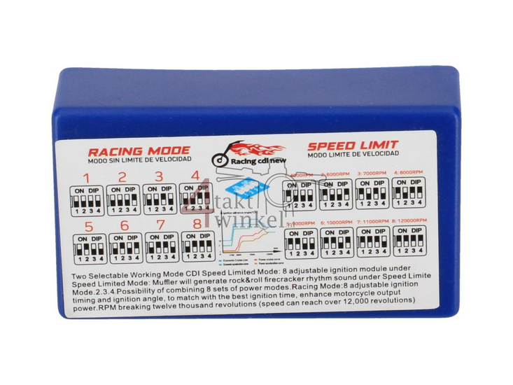 CDI, AC, limit&eacute;e, r&eacute;glable