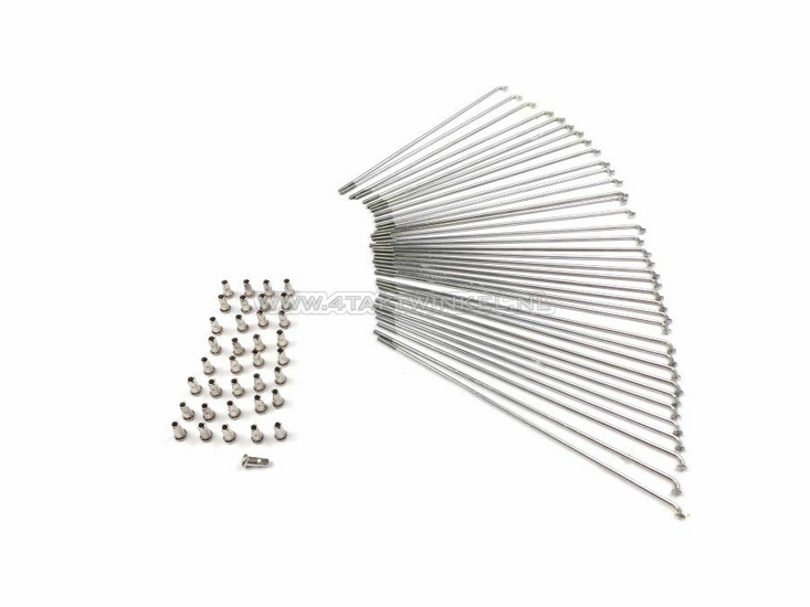 Jeu de rayons, roue avant avec frein &agrave; disque, convient pour CB50, SS50 met schijfrem