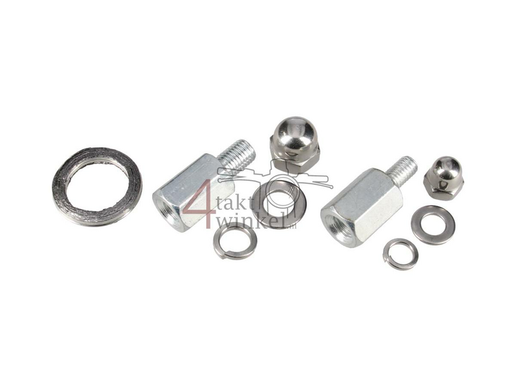 Echappement sportif, haut, Trumpet, Inox, Dax, 50-212 cc
