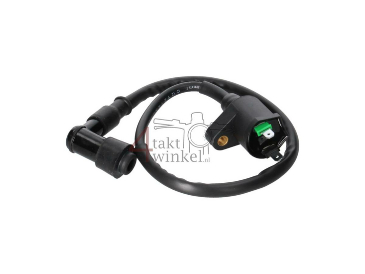 Bobine haute-tension d'allumage universelle 12v CDI, noire