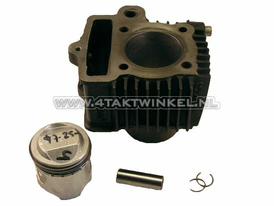 Kit de cylindre, avec piston, aff&ucirc;t&eacute; 70cc, culasse OT50, empreinte 49cc