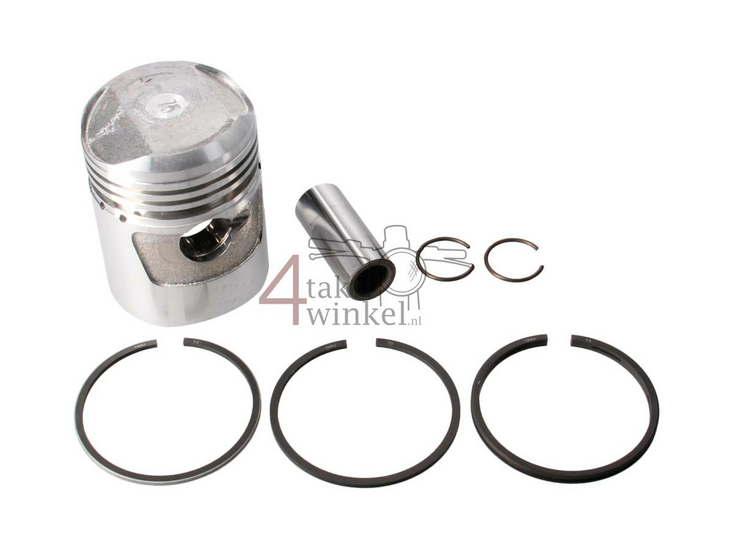 Kit de pistons 50cc 6v 39.75mm 3&egrave;me surdimensionn&eacute; japonaise