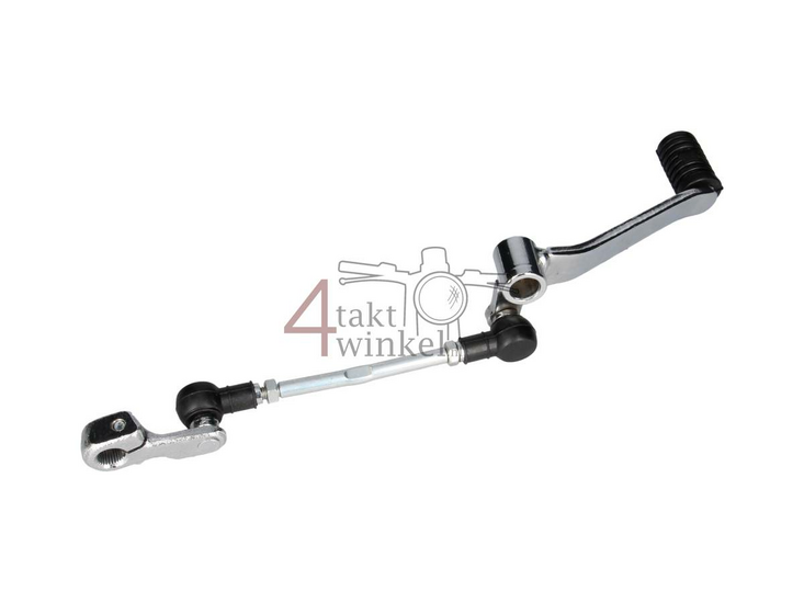 P&eacute;dale de s&eacute;lecteur de vitesses simple, chrome, convient pour Mash Fifty