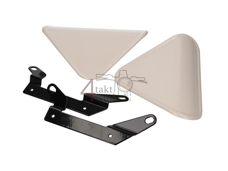 Cache lat&eacute;ral, pour Monkey Z50a, blanc, kit