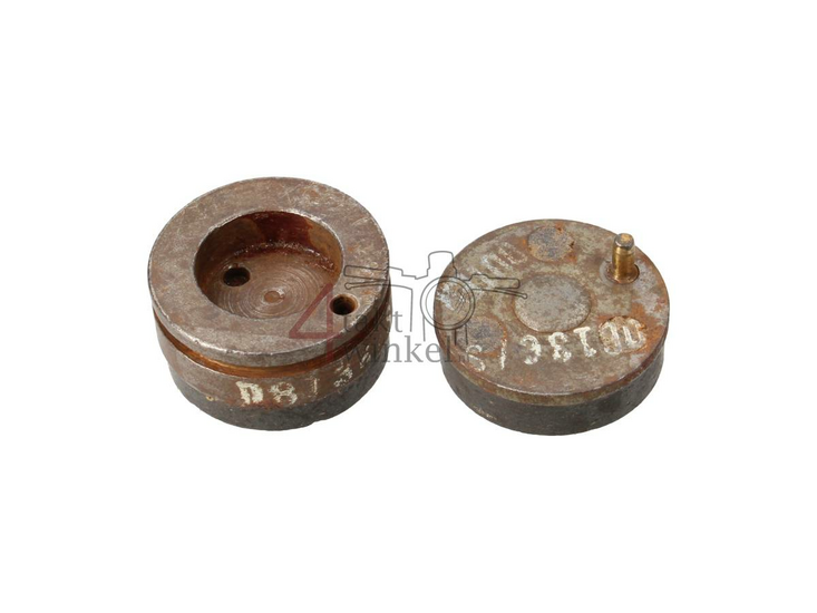 Plaquettes de frein CB50, CB125, SS50 avec frein &agrave; disque, Original Honda, NOS