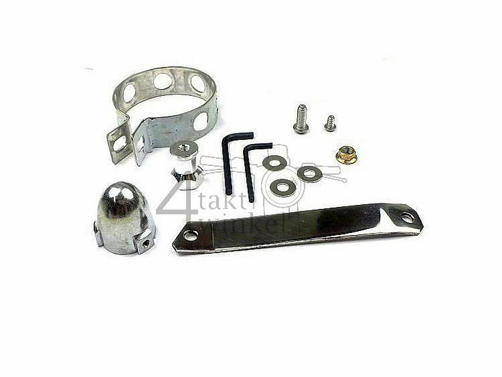 Pot d'&eacute;chappement sportif, dessous, NHRC, aluminium, euro-4