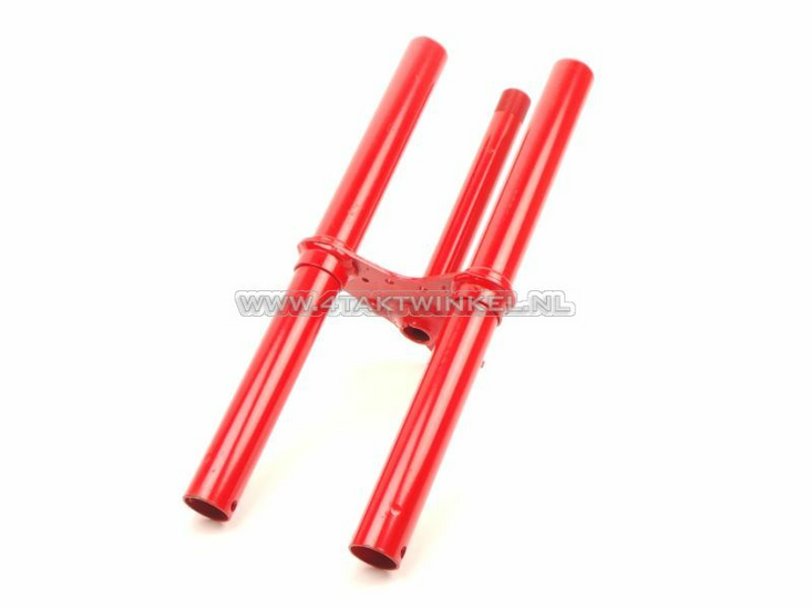 Fourche avant, pi&egrave;ce en H, T&eacute; de fourche, Novio, Amigo, PF50, d'origine Honda