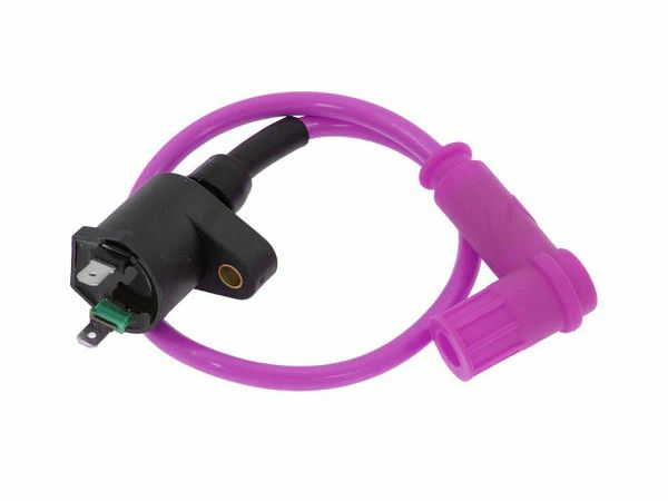 Bobine haute-tension d'allumage universelle 12v CDI, violet