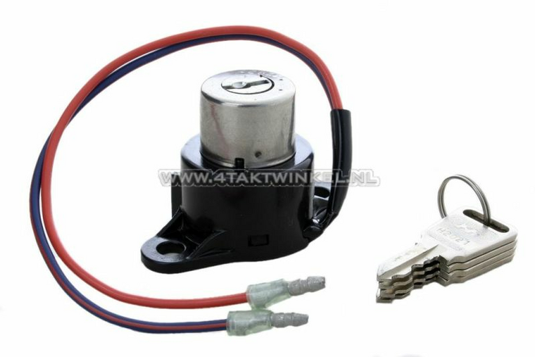 Serrure de contact d'allumage, C90 OT 2 p&ocirc;les