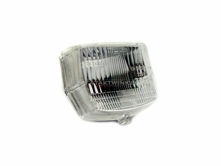 Optique de phare Novio, Amigo, fixation &agrave; vis, d'origine Honda, NOS