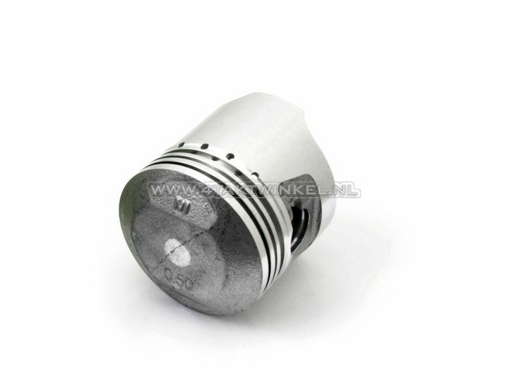 Piston, 70cc, vilebrequin 6v, 2&egrave;me surdimensionn&eacute; 47.50 d'origine Honda