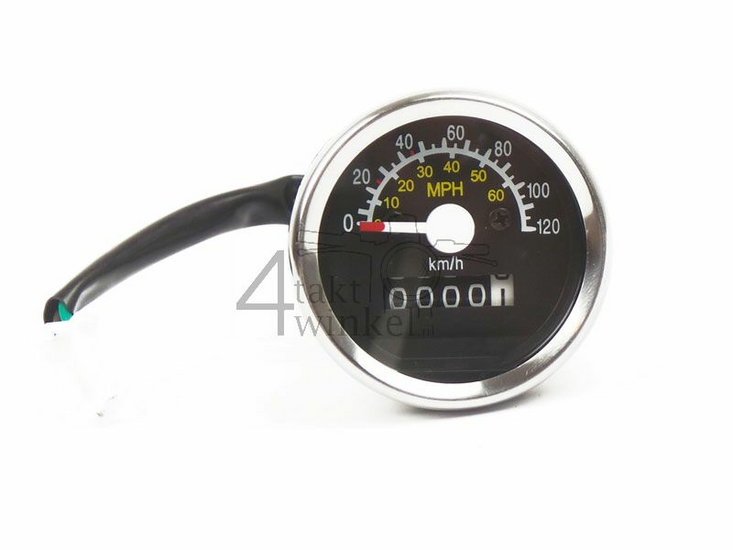 Compteur Monkey jusqu'&agrave; 120 km/h