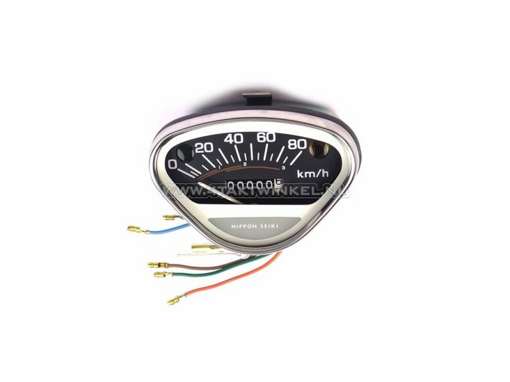 Compteur Dax &agrave; 80 km/h, d'origine Honda, NOS