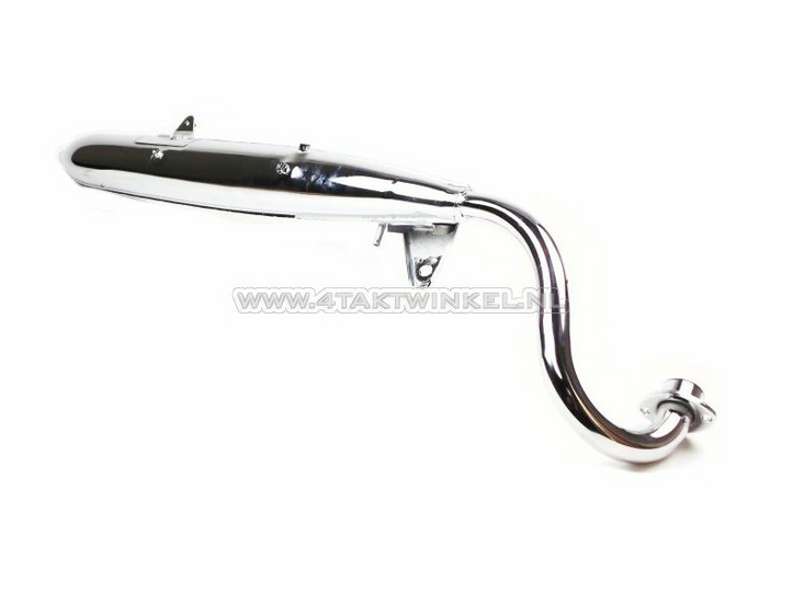 Pot d'&eacute;chappement standard, SS50, 2&egrave;me version, d'origine Honda, NOS