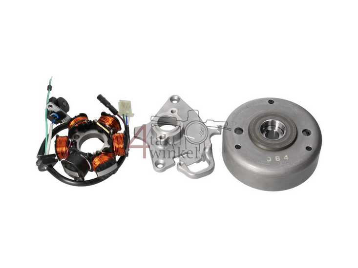 Kit d'allumage CDI CB50, volant magnetique et bobines d'origine Honda