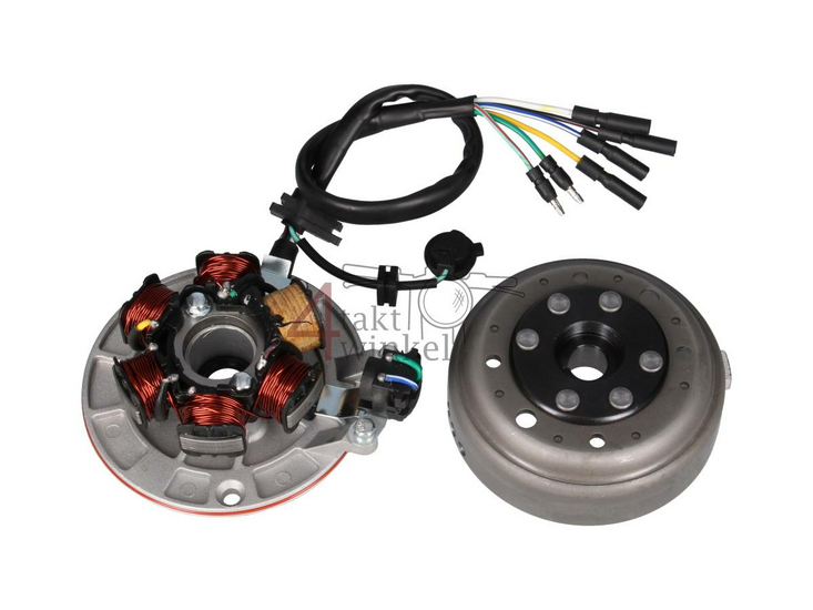 Kit d'allumage CDI 12v robinet, C50 NT, avec rondelle de bobine, sans masse