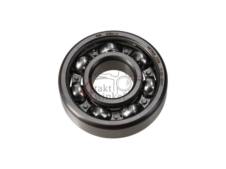 Roulement 6304, e.a. vilebrequin, convient pour SS50, CD50, C50, Dax, CB50, C310