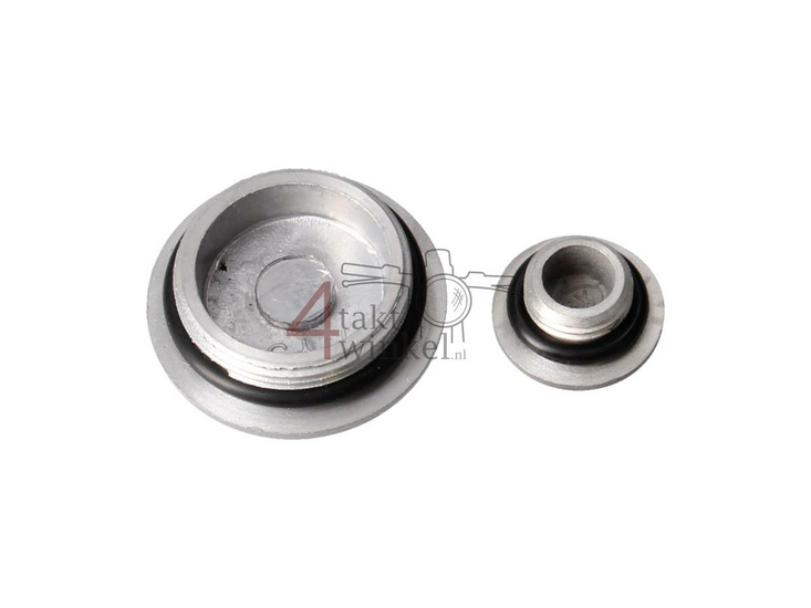 Cache d'allumage, kit de bouchons d'inspection, argent
