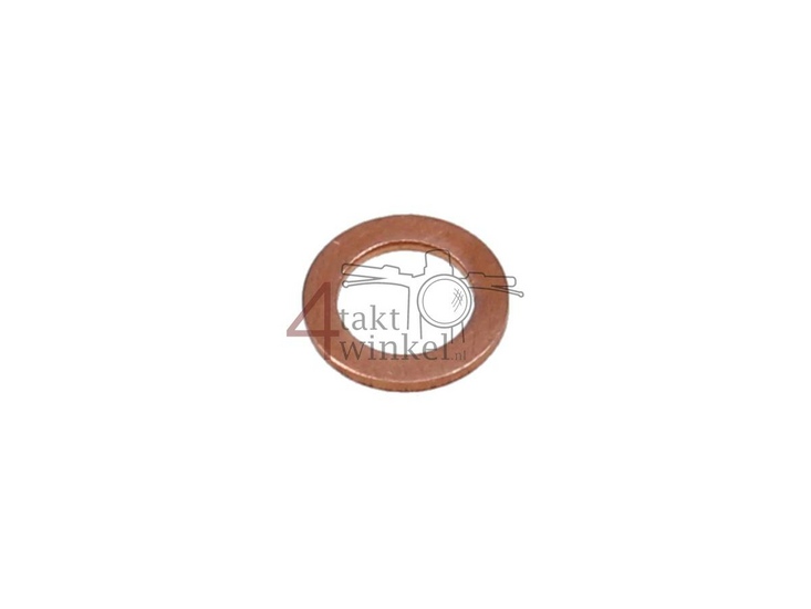Rondelle 6mm x 10mm, cuivre
