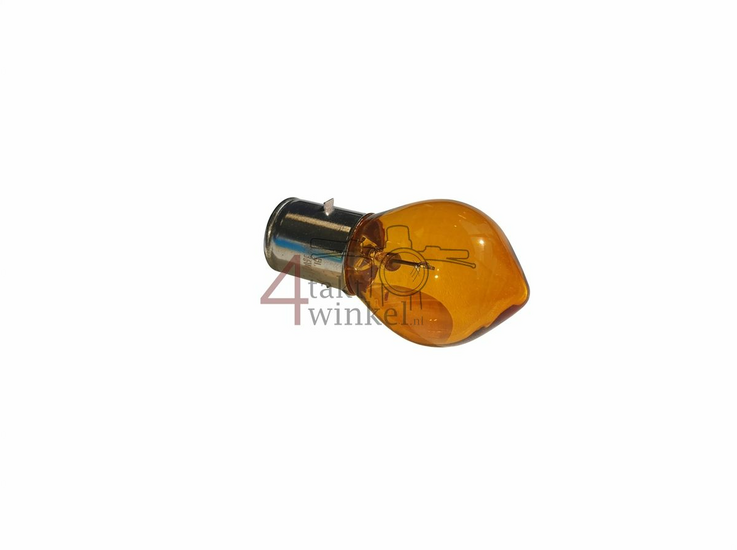 Phare BA20d, duplo, 12 volts, 35-35 watt, e.a. Skyteam, Mash, jaune