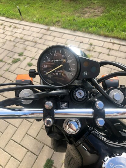 Honda FTR223, noir, 29 859 km