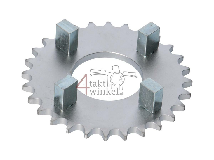 Couronne arri&egrave;re 28, convient pour SS50, CB50, CY50, Dax, Argent