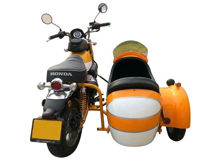 Honda Monkey 125cc JB02, custom, avec Side-car !