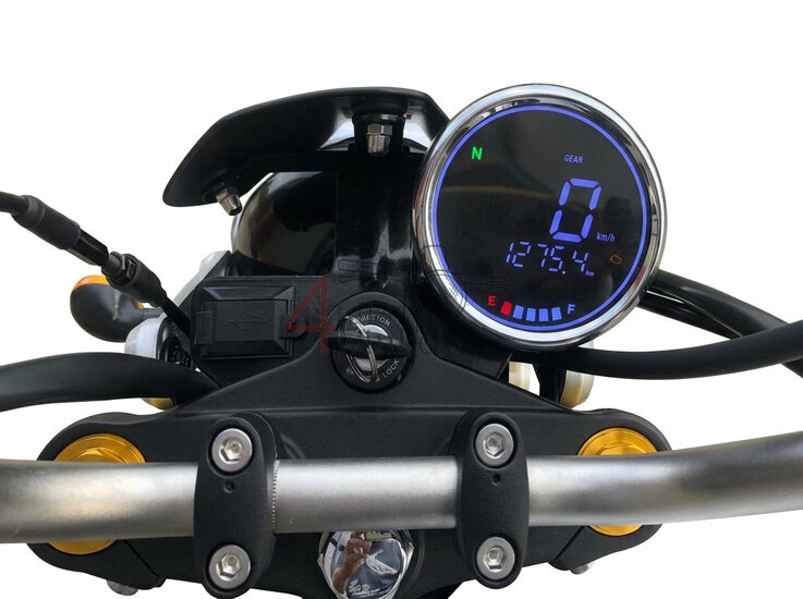 Bluroc X-Bongo EFI, 50 cc, Euro 5, Bleu Strike Racing, d'occasion