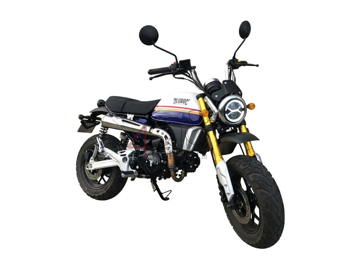 Bluroc X-Bongo EFI, 50 cc, Euro 5, Bleu Strike Racing, d'occasion