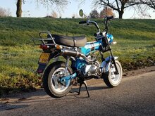 VERKOCHT ! Skyteam, 50cc, Dax, 225km, blauw