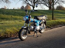 VERKOCHT ! Skyteam, 50cc, Dax, 225km, blauw