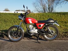 VERKOCHT ! Mash Fifty, 50cc, rood, 3726km