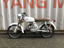 VERKOCHT! Honda CD50s benly Japans, Wit, 13500 km, 