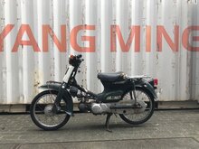 Verkocht, Honda C50 NT Japans, groen