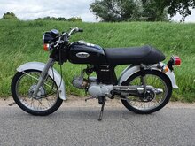 VENDU! Honda CD50s benly Japanese, black, 22487 km, with papers