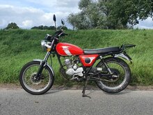 VERKOCHT! Mash Fifty, 50cc, rood, 14092km