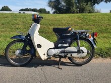 VERKOCHT! Honda C50 NT Japans, blauw, met kenteken!