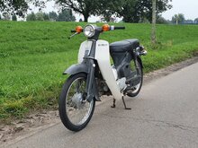 VENDU ! Honda C50 OT Japanese, gray, 5897 km, with papers