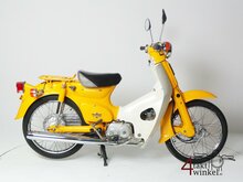 Vendu! Honda C50 NT Japanese, yellow, 13775km