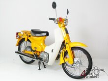 Vendu! Honda C50 NT Japanese, yellow, 13775km