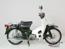 VENDU ! Honda C50 NT Japanese, green, 4756 km, with papers