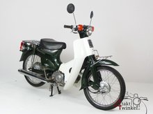 VENDU ! Honda C50 NT Japanese, green, 4756 km, with papers