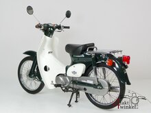 VENDU! Honda C50 NT Japanese, green, 6000 km, with papers