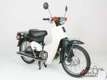 VENDU ! Honda C50 NT Japanese, green, 6159 km