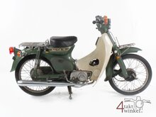 VENDU! Honda C70 K1 Japanese, green, 16999km